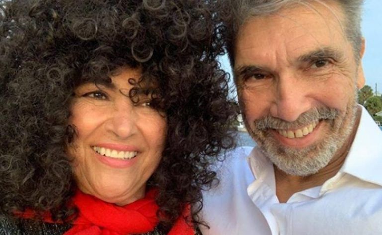 Diego Verdaguer y su esposa