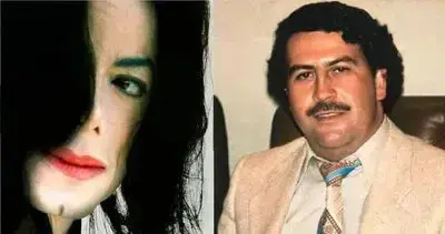 Pablo Escobar y Michael Jackson