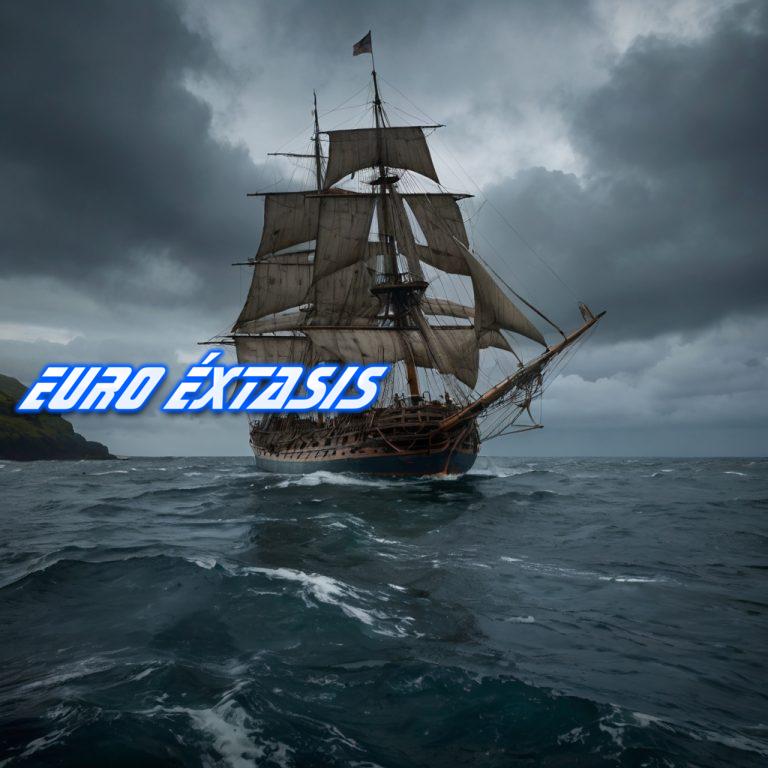 El barco Mary Celeste abandonado en medio del océano.