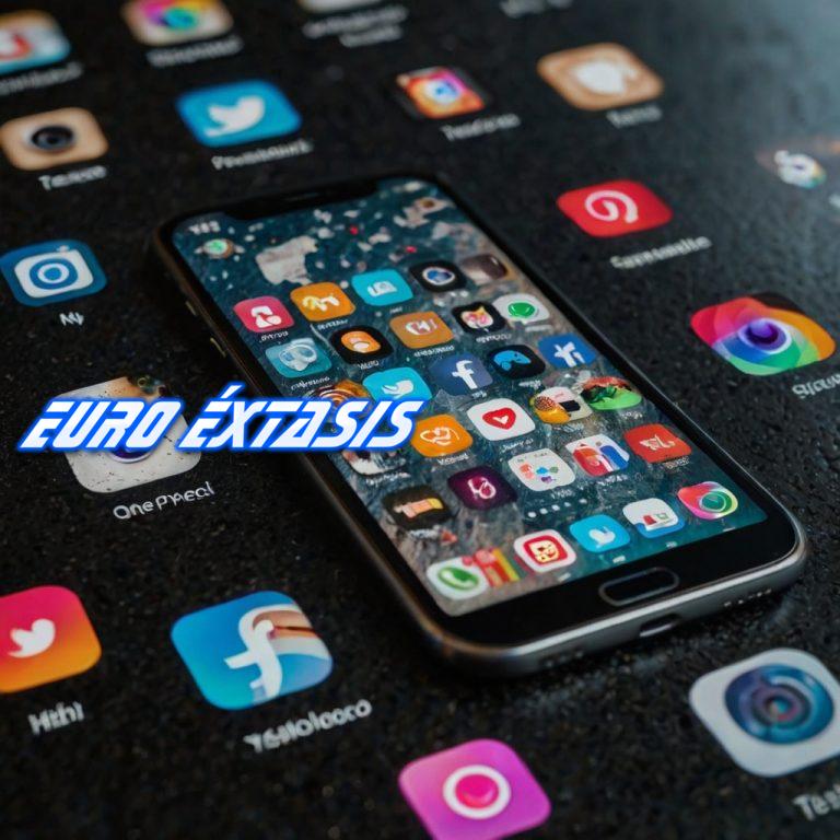 Dispositivo móvil mostrando interacciones en redes sociales activas.